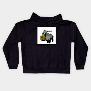 Depression apple creep Kids Hoodie